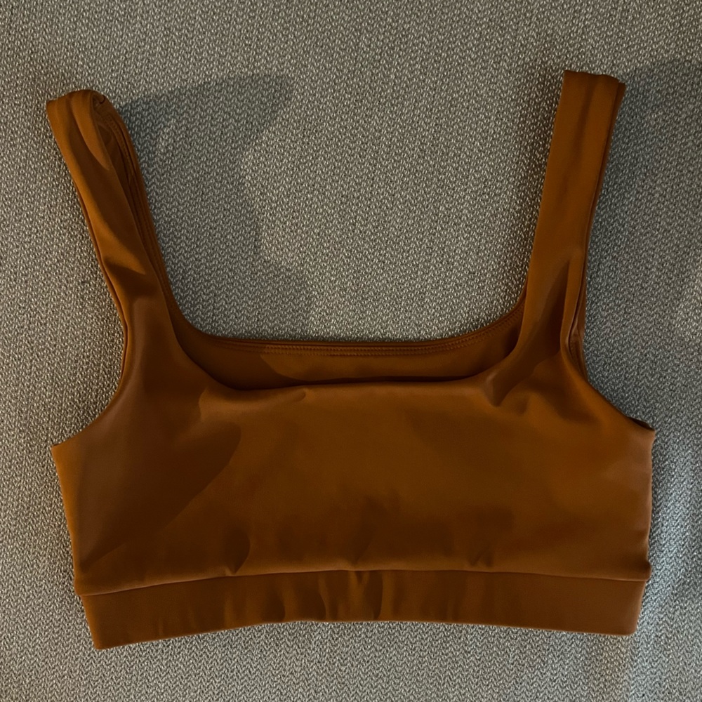 Strut This x Happily Grey Jonie Sports Bra - Rust - Picture 3 of 5